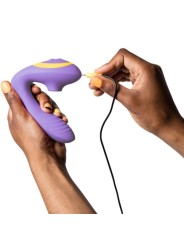 ROMP - REVERB G-SPOT STIMULATOR AND CLITORAL SUCTION DEVICE PURPLE