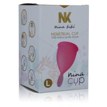 NINA KIKÍ - ROZE MENSTRUATIECUP - MAAT L