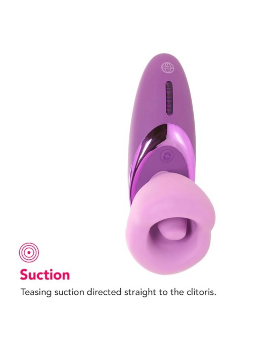 FANTASY FOR HER - PLEASURE SUCKER VIBRATOR PURPLE