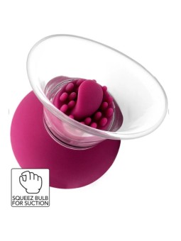 SHE.E.O - BOMBA VIBRATÓRIA E ROTATIVA PARA MAMILOS E CLITÓRIS