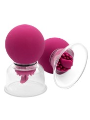 SHE.E.O - BOMBA VIBRATÓRIA E ROTATIVA PARA MAMILOS E CLITÓRIS