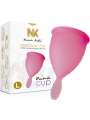 NINA KIKÍ - MENSTRUAL CUP ROSA - GRÖSSE L
