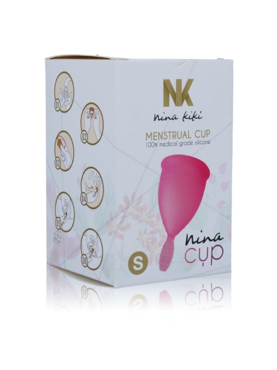 NINA KIKÍ - COUPE MENSTRUELLE ROSE - TAILLE S