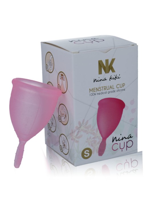 NINA KIKÍ - COPA MENSTRUAL ROSA - TALLA S
