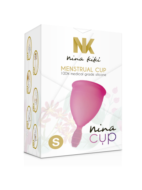 NINA KIKÍ - COUPE MENSTRUELLE ROSE - TAILLE S