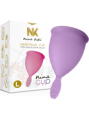 NINA KIKÍ - COPA MENSTRUAL LILA - TALLA L