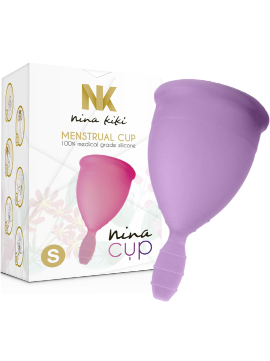 NINA KIKÍ - COPO MENSTRUAL ROXO - TAMANHO S