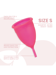 INTIMICHIC - MENSTRUAL CUP MEDIZINISCHES SILIKON - GRÖSSE S