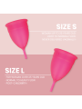 INTIMICHIC - COPO MENSTRUAL GRAU MÉDICO SILICONE - TAMANHO S