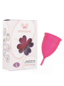 INTIMICHIC - COPO MENSTRUAL GRAU MÉDICO SILICONE - TAMANHO L