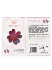 INTIMICHIC - COPO MENSTRUAL GRAU MÉDICO SILICONE - TAMANHO L
