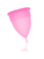 STERCUP - COPO MENSTRUAL DE SILICONE FDA ROSA - TAMANHO L