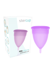 STERCUP - COUPE MENSTRUELLE EN SILICONE FDA LILAS - TAILLE L