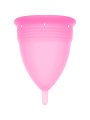 STERCUP - COPPA MESTRUALE IN SILICONE FDA ROSA - TAGLIA S