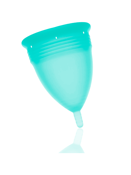 STERCUP - FDA SILIKON-MENSTRUALCUP AQUAMARIN - GRÖSSE S