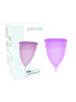 STERCUP - FDA SILICONEN MENSTRUATIECUP LILA - MAAT S