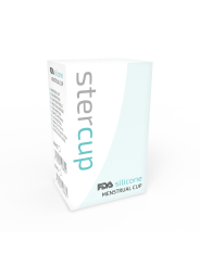 STERCUP - COPA MENSTRUAL FDA SILICONA LILA - TALLA S