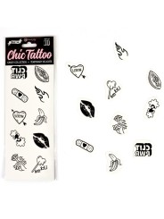 SECRET PLAY - CONJUNTO DE 10 TATUAGENS TEMPORRIAS DA COLEO DE DOCES