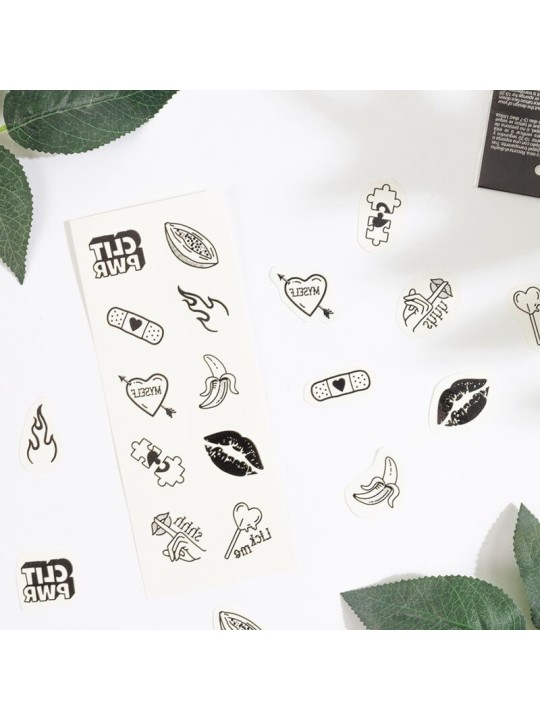 SECRET PLAY - SET MIT 10 TEMPORREN TATTOOS AUS DER CANDY COLLECTION