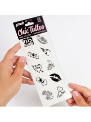 SECRET PLAY - CONJUNTO DE 10 TATUAGENS TEMPORRIAS DA COLEO DE DOCES