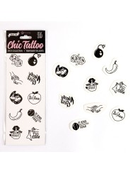 SECRET PLAY - CONJUNTO DE 10 TATUAGENS TEMPORRIAS DA COLEO PICANTE