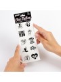 SECRET PLAY - CONJUNTO DE 10 TATUAGENS TEMPORRIAS COLEO KINKY