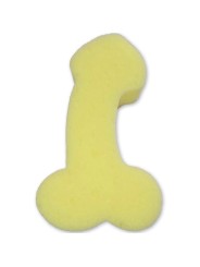 DIABLO PICANTE - ESPONJA FORMA DE PENE AMARILLA
