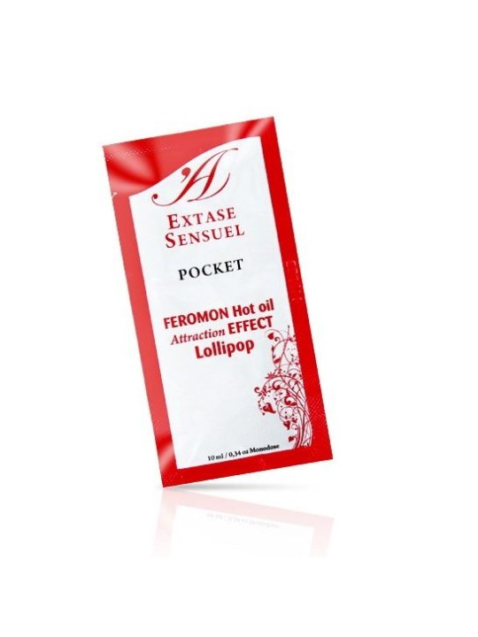 EXTASE SENSUAL - MASSAGEÖL MIT WRMEEFFEKT PHEROMONEN LOLLIPOP 10 ML