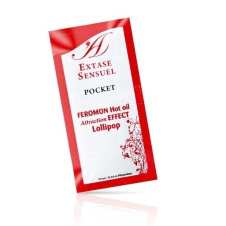 EXTASE SENSUAL - ÓLEO DE MASSAGEM COM FEROMONAS DE EFEITO CALOR PIRULI