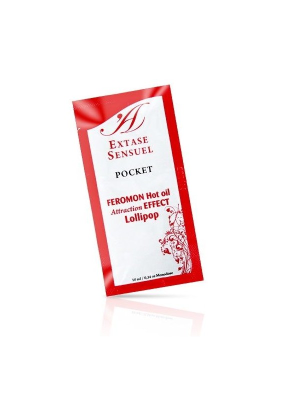 EXTASE SENSUAL - WARMTE-EFFECT MASSAGE OLIE FEROMONEN LOLLY 10 ML