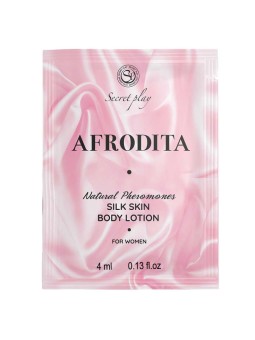 SECRETPLAY - APHRODITE ZIJDEN HUID BODY LOTION ENKELE DOSIS 4 ML