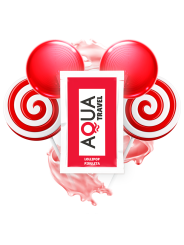 AQUA TRAVEL - LUBRIFICANTE À BASE DE ÁGUA SABOR PIRULITO 6 ML