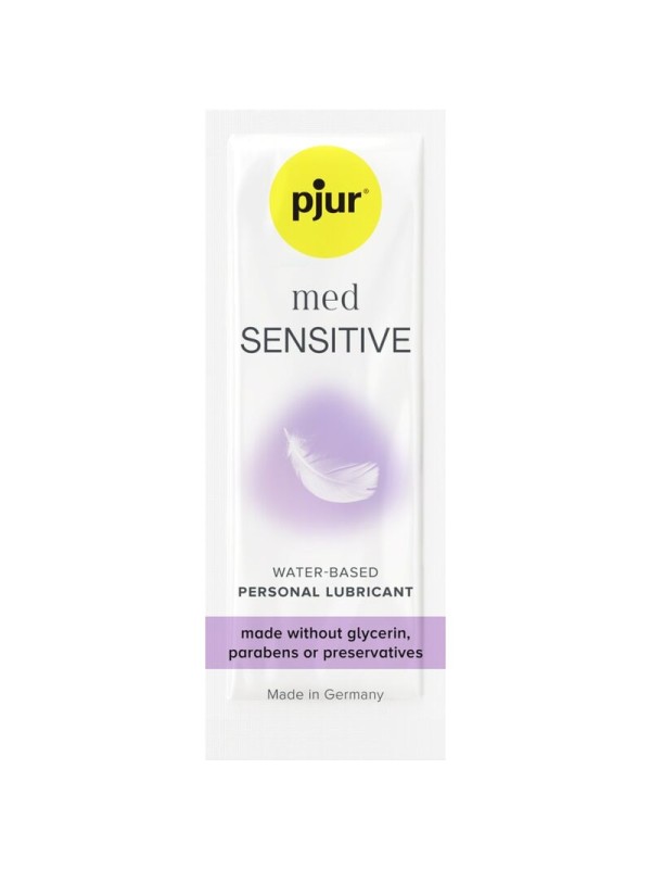 PJUR - MED SENSITIVE GLIDE LUBRIFICANTE A BASE ACQUA 2 ML