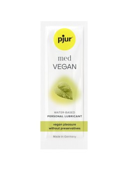 PJUR - MED VEGAN GLIDE LUBRIFICANTE BASE DE GUA 2 ML