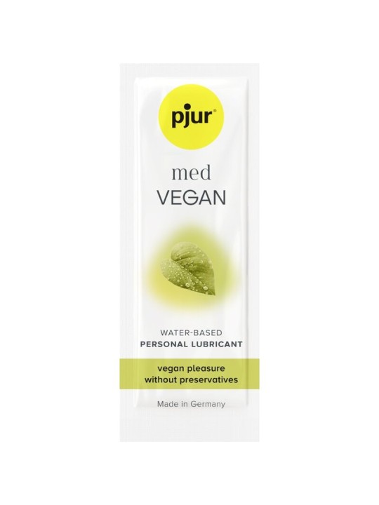 PJUR - MED LUBRIFIANT BASE EAU VEGAN GLIDE 2 ML