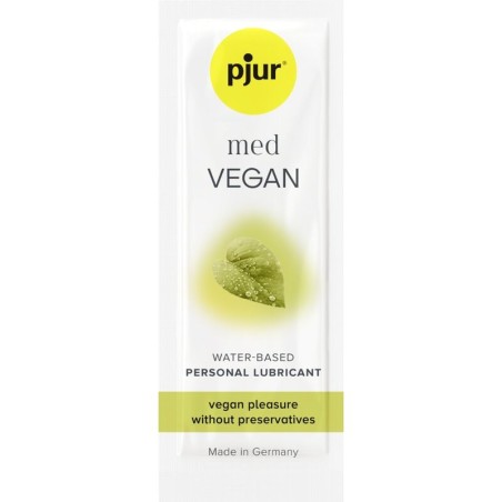 PJUR - MED VEGAN GLIDE LUBRIFICANTE A BASE ACQUA 2 ML