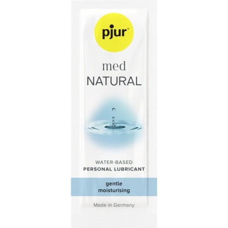 PJUR - MED NATURAL LUBRICANTE BASE AGUA 2 ML