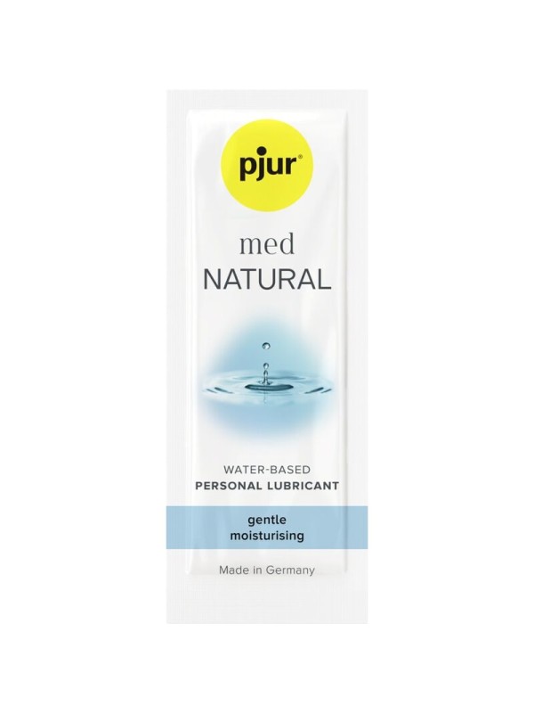 PJUR - MED NATURAL LUBRICANTE BASE AGUA 2 ML