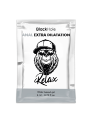 BLACK HOLE - GEL À BASE DE ÁGUA EXTRA DILATAÇÃO 6 ML DOSE ÚNICA