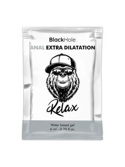 BLACK HOLE - GEL À BASE DE ÁGUA EXTRA DILATAÇÃO 6 ML DOSE ÚNICA