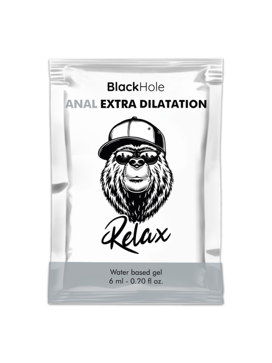 BLACK HOLE - WATER BASED GEL EXTRA DILATATION 6 ML SINGLE DOSE