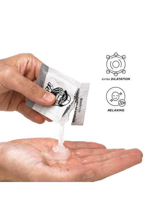 BLACK HOLE - GEL À BASE DE ÁGUA EXTRA DILATAÇÃO 6 ML DOSE ÚNICA