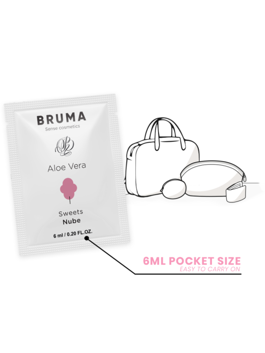 BRUMA - GEL GLISSANT À L''ALOE VERA SAVEUR BONBONS 6 ML