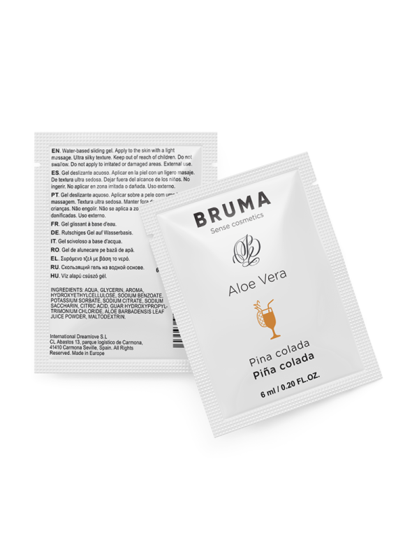 BRUMA - GEL SLIDING MET ALOE VERA PINA COLADA SMAAK 6 ML