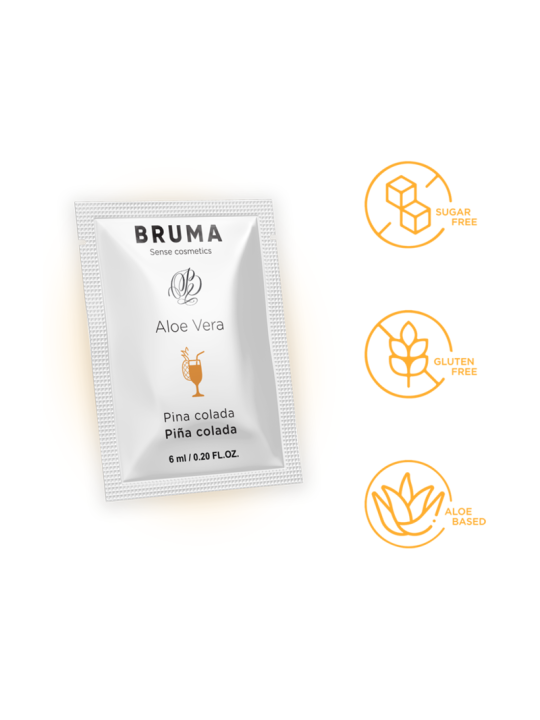 BRUMA - GEL GLISSANT À L''ALOE VERA SAVEUR PINA COLADA 6 ML