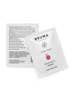 BRUMA - GEL DESLIZANTE DE ALOE VERA SABOR BUBBLEGUM 6 ML