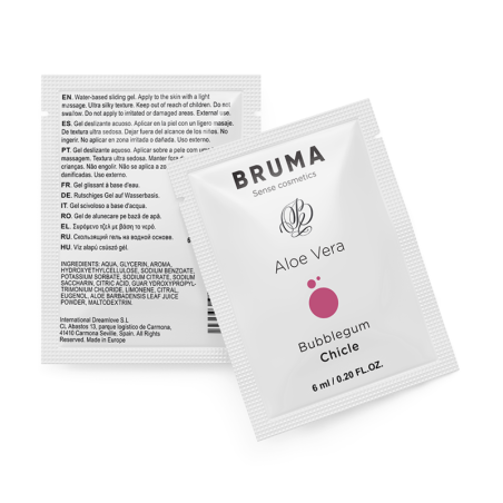 BRUMA - GEL SLIDING MET ALOË VERA GOM SMAAK 6 ML