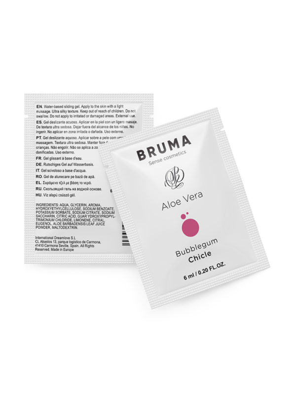 BRUMA - GEL GLISSANT ALOE VERA SAVEUR BUBBLEGUM 6 ML