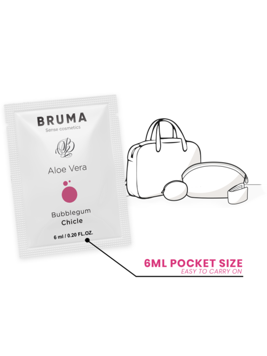 BRUMA - GEL SLIDING MET ALOË VERA GOM SMAAK 6 ML