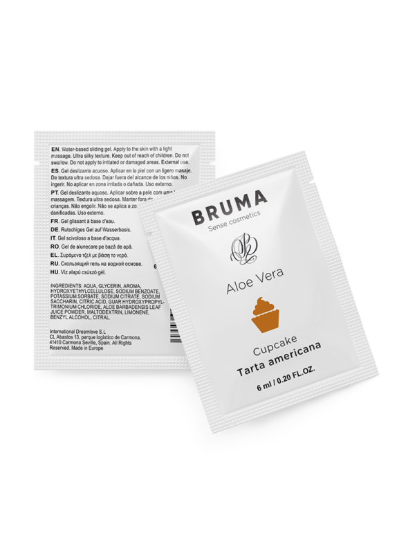 BRUMA - ALOE VERA GLEITGEL CUPCAKE-GESCHMACK 6 ML